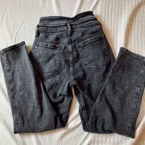 vintage high waisted holister mom jeans